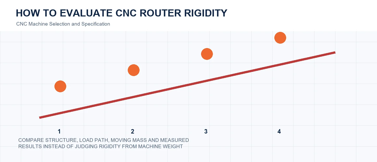 How to Evaluate CNC Router Rigidity technical decision diagram